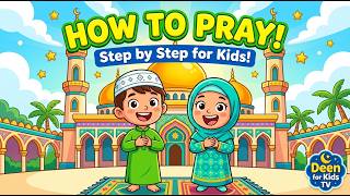 Download lagu How to Pray Like a Pro! Complete Salah Guide for Kids | Step-by-Step Islamic Prayer | Deenfor KidsTV mp3