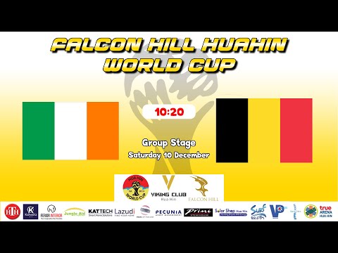 Ireland vs Belgium , Group Stage A : Hua Hin World Cup 2022