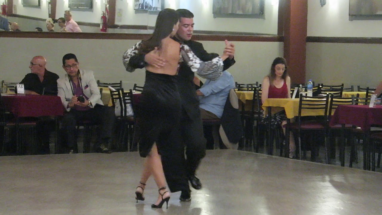 Cristian Sosa & Magdalena Valdez at Milonga Baldosa Buenos Aires 2020 2