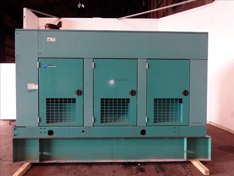 Used-Cummins 350 kW standby (320 kW prime) diesel generator set - stock # 46832001