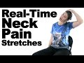 Real Time Neck Pain Stretches Ask Doctor Jo