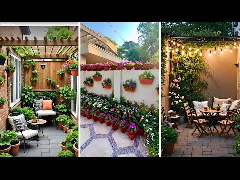 78 SIMPLE and CHEAP IDEAS to MAKE your SMALL BACKYARD or SIDE CORRIDOR AMAZING!