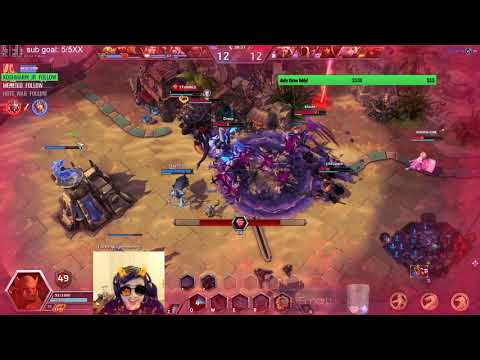 Garrosh Taunt on Sky - Garrosh Anduin feat Jun - Grandmaster Storm League Game