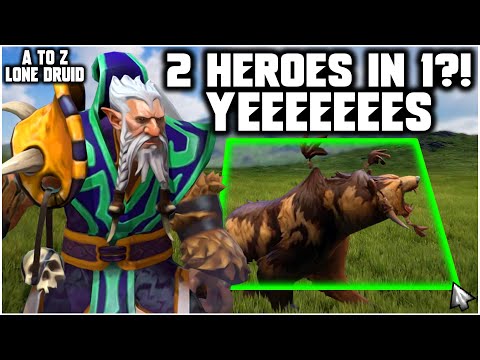 Lone Druid Is TWO HEROES IN ONE?! Grubby Says YEEEES! - A to Z - Dota 2