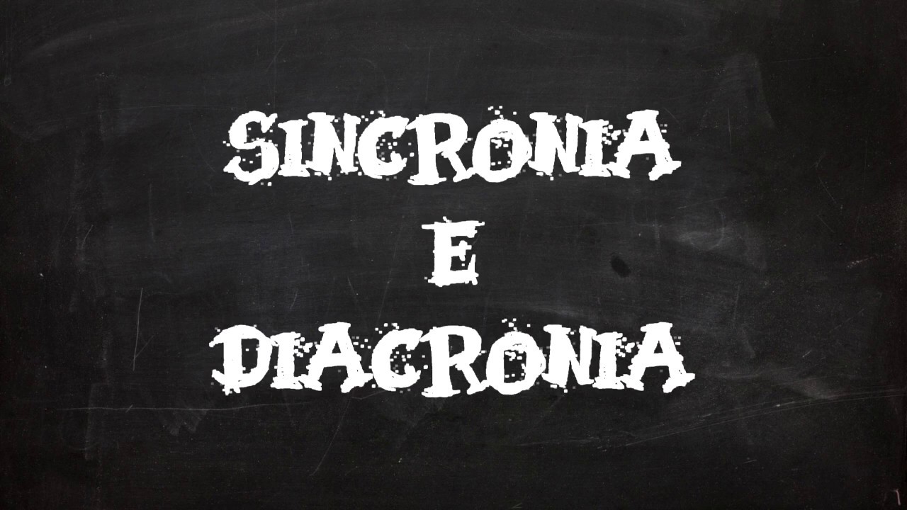 Sincronia e Diacronia