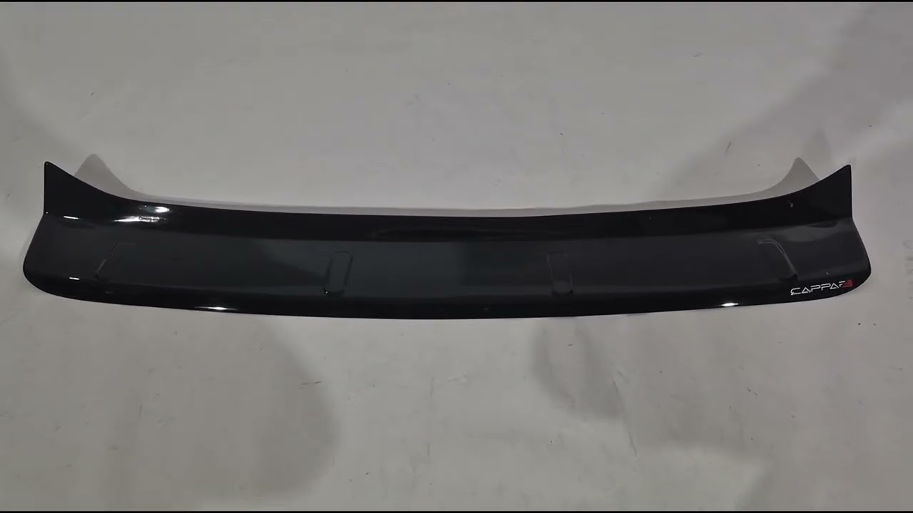 BMW X3 F25 2011-2018 EuroCap Rear Bumper Cover (2014-2018, Gloss Black, ABS) Video 1