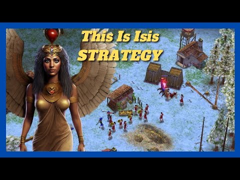 How To Swim with Isis 101 | 1v1 Isis vs Zeus #aom #ageofempires
