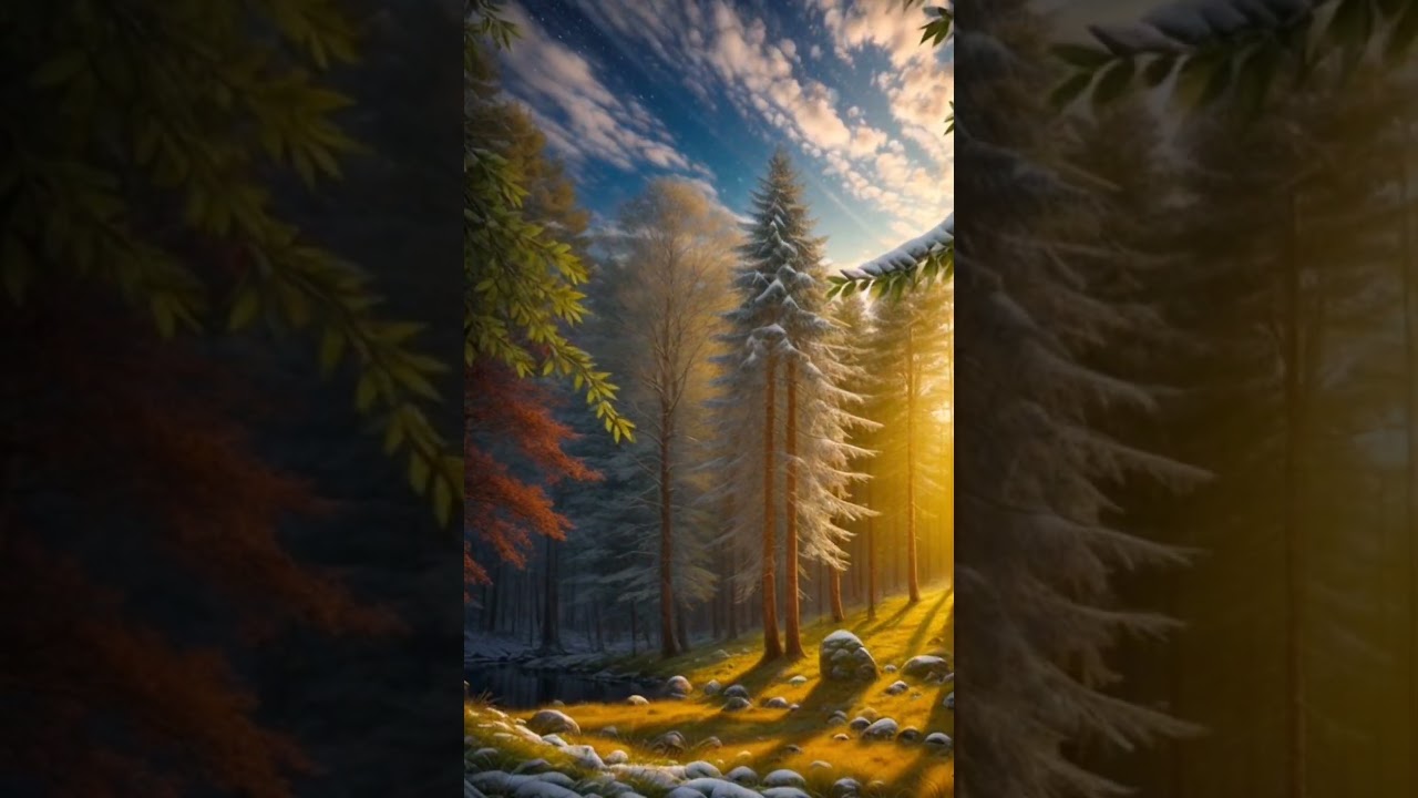 Forest #stablediffusion #deforum #art #ai #forest #landscape #tree #water #life #dreams #pavilion