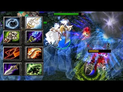 DOTA INVOKER 8 ITEMS: LEGENDARY GAME 80 MINUTES (REFRESHER)