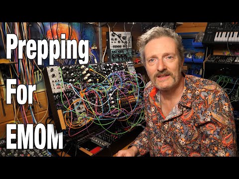 Preparing for an Electronic Music Open Mic (EMOM) Sept 23