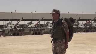 الملك في الفرقة المدرعة الثالثة