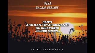 Download lagu Dalam Gerimis - Visa [ Lirik ] mp3