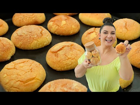 RECEITA SENSACIONAL DE BROA DE FUBÁ, SUPER FOFINHA E MACIA