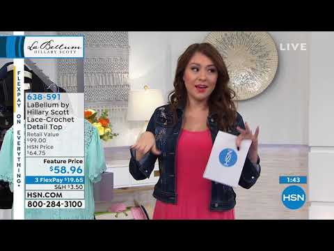 HSN | Hillary Scott Fashions 06.27.2019 - 07 AM