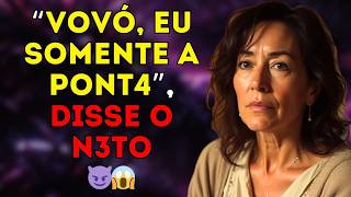 Enquanto eu limpava, meu neto se aproximou por trás e pediu para eu fazer isso para ele