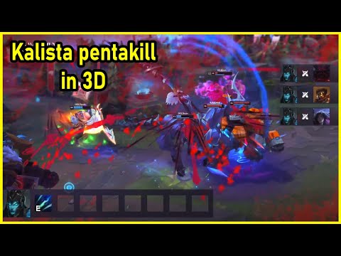 DK Ghost amazing 3D Pentakill on Kalista - LCK (DK vs DRX)