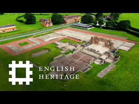 Postcard from Wroxeter Roman City, Shropshire | England Drone Footage