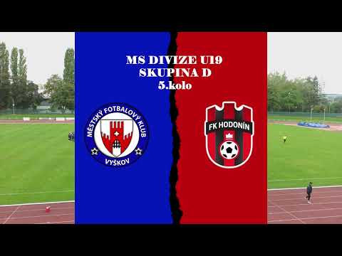 MFK Vyškov U19 - FK Hodonín - 1. poločas