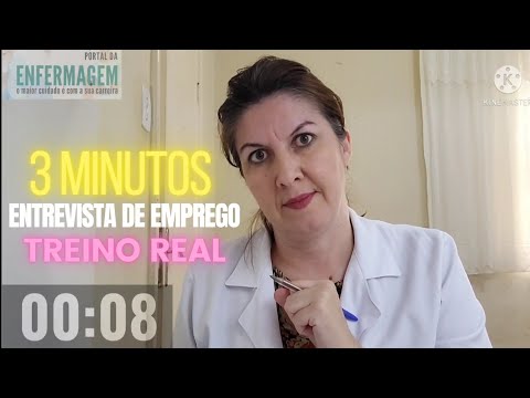SIMULADO TREINO ENTREVISTA DE ENFERMAGEM.   simulated.  nursing job interview training