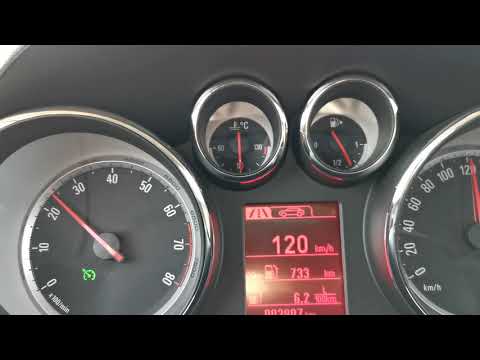 Opel Astra J 2020, 1.4Turbo 140Hp, fuel consumption on 120km/h