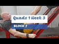 DVTV: Block 7 Quads 1 Wk 3
