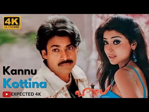 Kannu Kottina [4K] videosong || Balu || Pawan Kalyan, Neha Oberoi, Shriya Saran || Mani Sharma