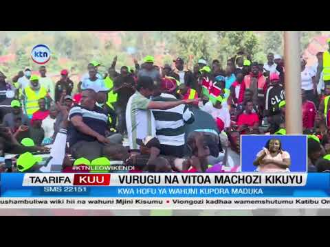 Upinzani wakutana Kikuyu huku polisi wakitawanya mkutano kwa vitoa machozi