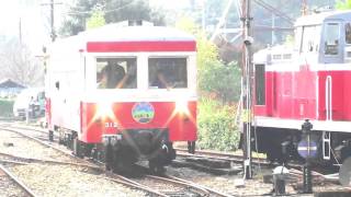 preview picture of video '[HD]片上鉄道保存会展示運転/Katakami railway preservation society exhibition run'