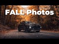 Create STUNNING Fall Photography With THESE TIPS!