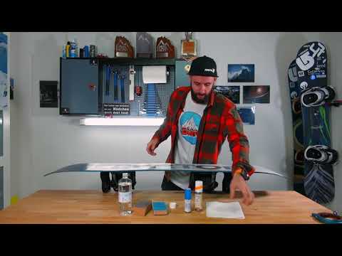 Snowboard wachsen wie die Profis | Matthias Zauner (Moe) | Tutorial