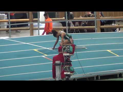 Angelica 400m prelim - 2017 WAC indoor championship