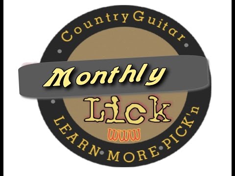 Country Guitar Monthly Lick #13 Ballad Solo