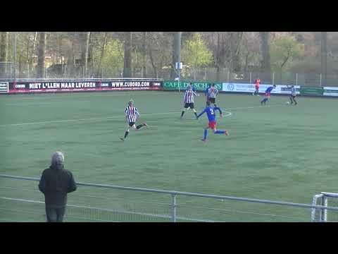 Neptunus Schiebroek JO 17-1 - IJVV de Zwervers JO 17-1