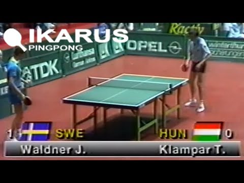 Klampár - Waldner WTTC Dortmund 1989