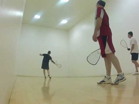 25 Shot Racquetball Rally
