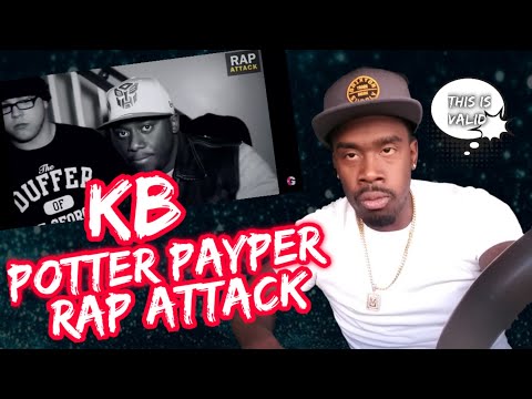 AMERICAN REACTS TO UK RAPPERS KB x Potter Payper - Rap Attack