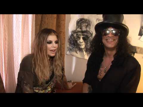 Slash/Fergie Music Video "Beautiful Dangerous" - Behind the Scenes of Making The Music Video