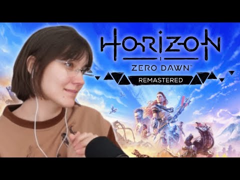 It's so PRETTY!!🗣️Horizon Zero Dawn [Remastered] - First Playthrough - part 1