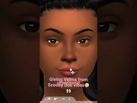 Velma from Scooby Doo is that you?👀🤔 #sims4 #sims4cas #sims4cc #thesims4 #ts4 #createasim #shorts