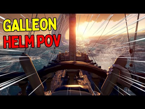 Competitive Galleon HELM POV (Sea of Thieves)