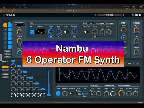 Nambu FM Synth by iceWorks - Getting Started & Basic Tutorial & Demo for the iPad