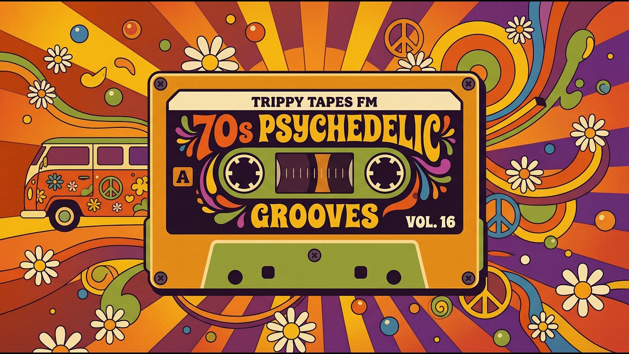 Flower Power Grooves - Trippy Tapes FM Vol 16 cover art
