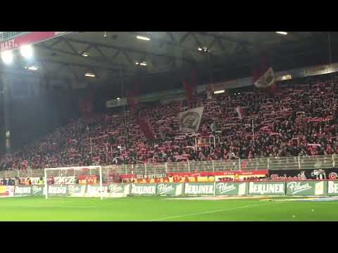 FC Union Berlin-Fans: Dem Morgengrauen entgegen, ziehn wir gegen den Wind. Alte Försterei 26.02.2016