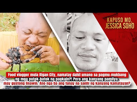 Food vlogger, namatay dahil sa pagmu-mukbang ng putok-batok na pagkain?! | Kapuso Mo, Jessica Soho