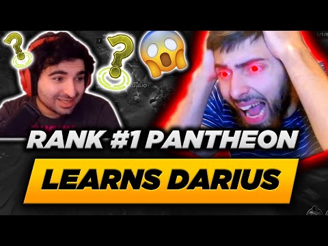 TEACHING DARIUS TO THE BEST PANTHEON PLAYER IN THE WORLD (SpearShot X RhokuTV Collab)