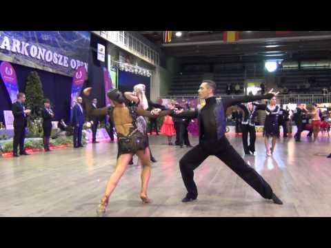 Karkonosze Open 2015 Rising Stars LA 1/4F Rumba 2 Magdalena Abramowicz Grzegorz Zmokły