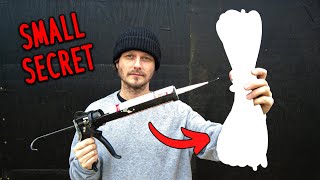 The Simple Secret to Filling Large Gaps with Caulk or Silicone Sealant