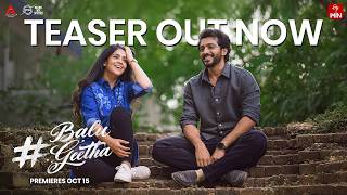 #BaluGeetha | Official Teaser | Sandeep Saroj | Keyuri | A WIN Original Film | Premieres Oct 15