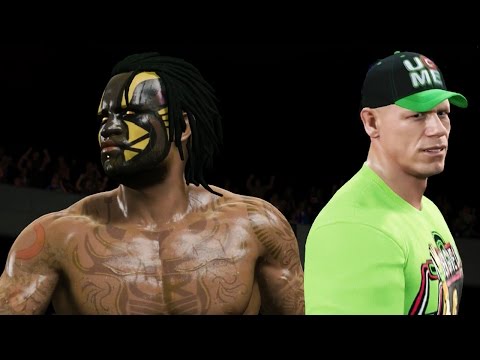 WWE 2k15 MyCAREER Next Gen Gameplay - AMAZING Match vs John Cena @ TLC PPV! Perfect Match Rating