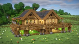 Minecraft: How To Build a Survival Base (HouseTutorial)(#46) | 마인크래프트 건축, 야생기지, 인테리어